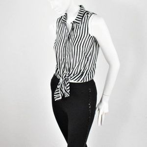 Self Esteem Sheer Floral Top Size M